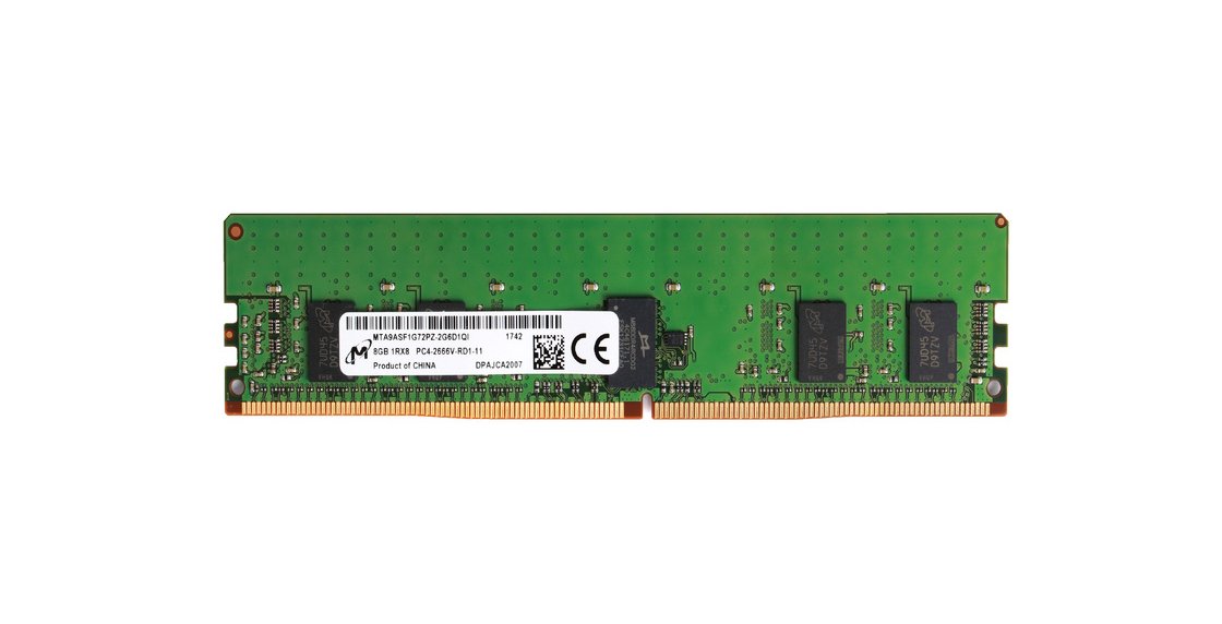 Micron 8GB Server Memory - MTA9ASF1G72PZ-2G6D1QI