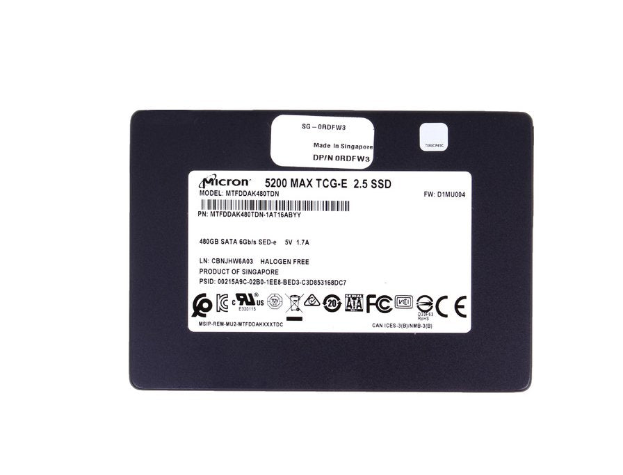 Micron Solid State Drive - MTFDDAK480TDN