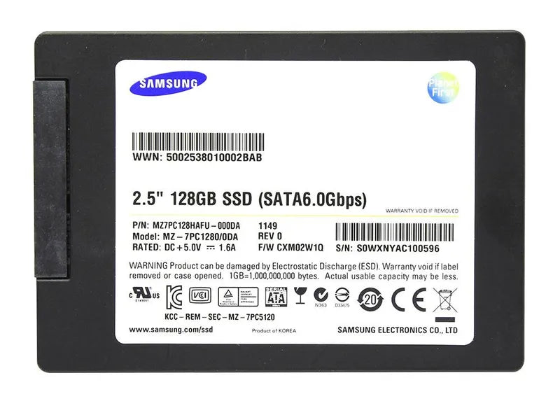 Samsung Solid State Drive - MZ-7PC1280/0DA