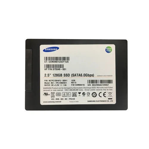 Samsung Solid State Drive - MZ7PC128HAFU-000H1
