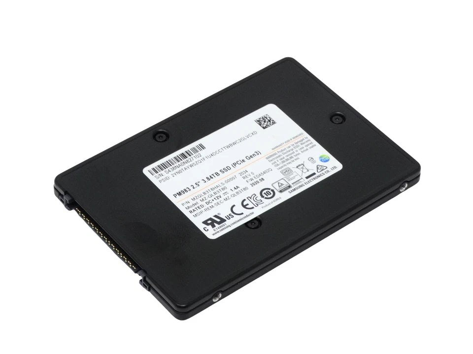 Samsung 3.8TB Solid State Drive (SSD) - MZQLB3T8HALS-00007