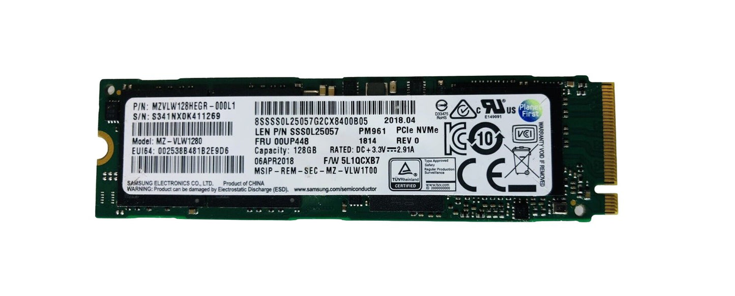 Samsung 128GB Solid State Drive (SSD) - MZVLW128HEGR-000L1