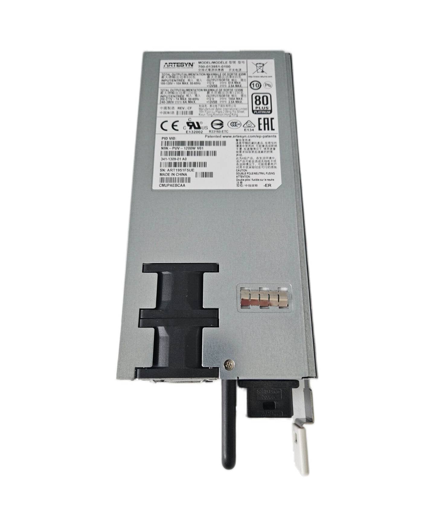 Cisco Power Supply - N9K-PUV-1200W=