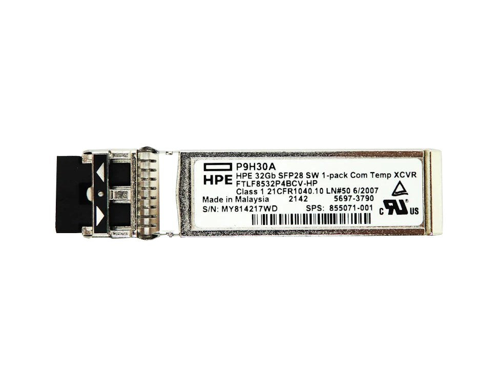 HP 32GbE Short-Wave Commercial Temperature SFP28 Tr - P9H30A