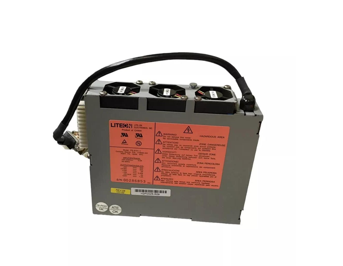 HP 190-Watts Power Supply - PS-6191-1