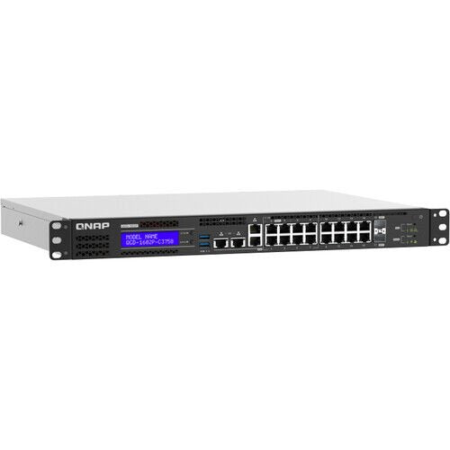 Qnap Smart Edge QGD-1602P Network Switch - QGD-1602P-C3558-8G-US