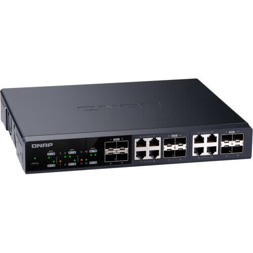 Qnap QSW Network Switch - QSW-M1208-8C-US