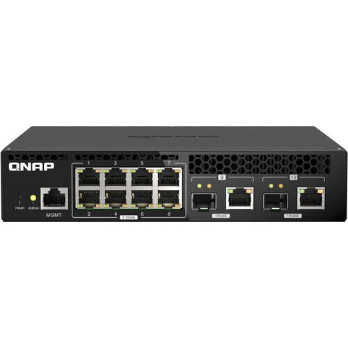 Qnap QSW Network Switch - QSW-M2108R-2C-US