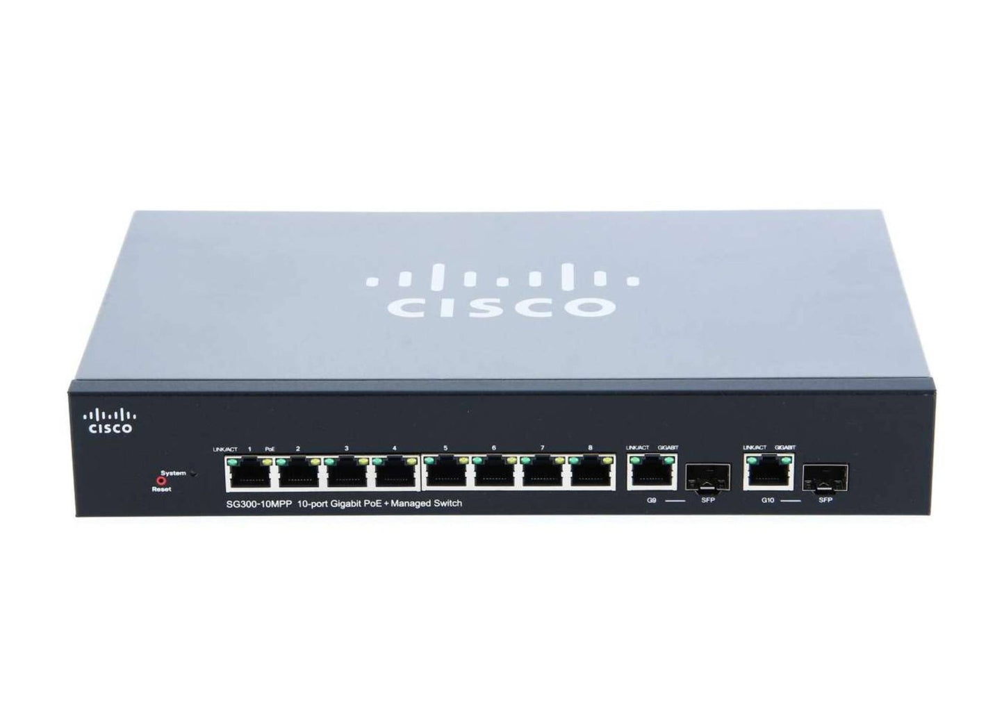 Cisco Network Switch - SG300-10MPP-K9