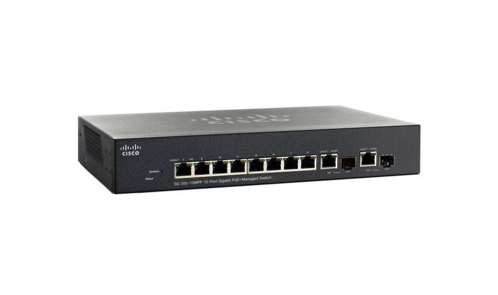 Cisco Network Switch - SG300-10MPP