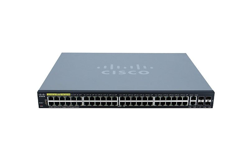 Cisco Network Switch - SG350-52MP-K9