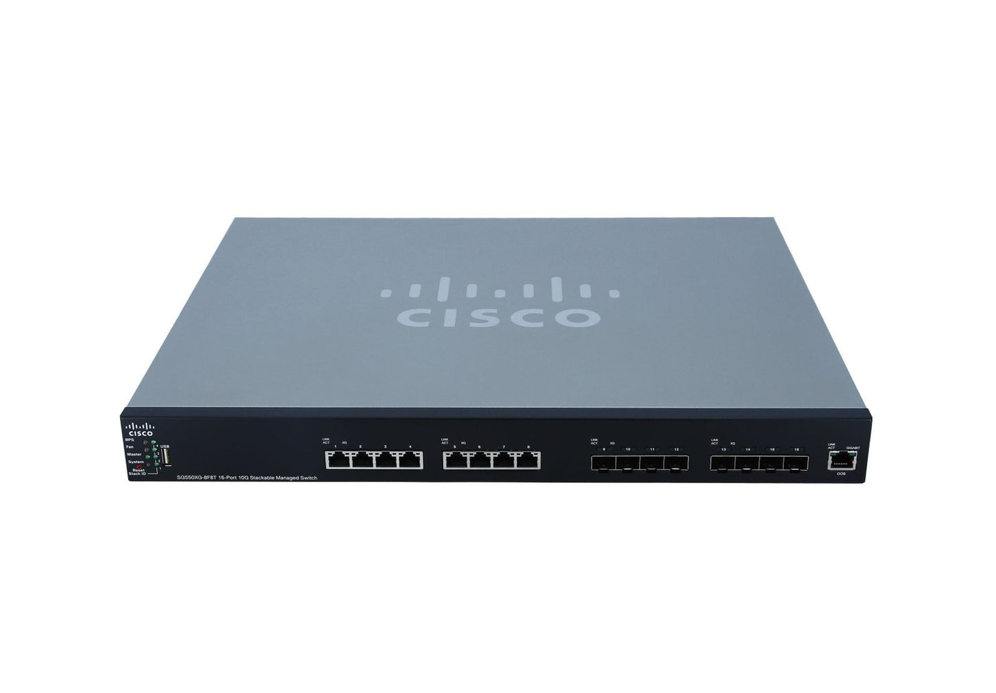 Cisco Network Switch - SG550XG-8F8T