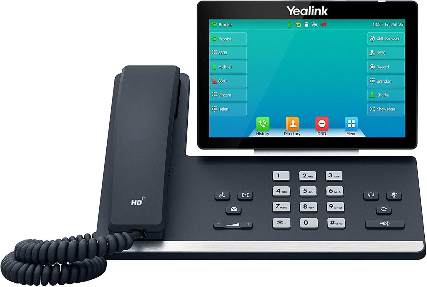 Yealink T57W 16-Lines Dual-Ports Ethernet 7-inch - SIP-T57W