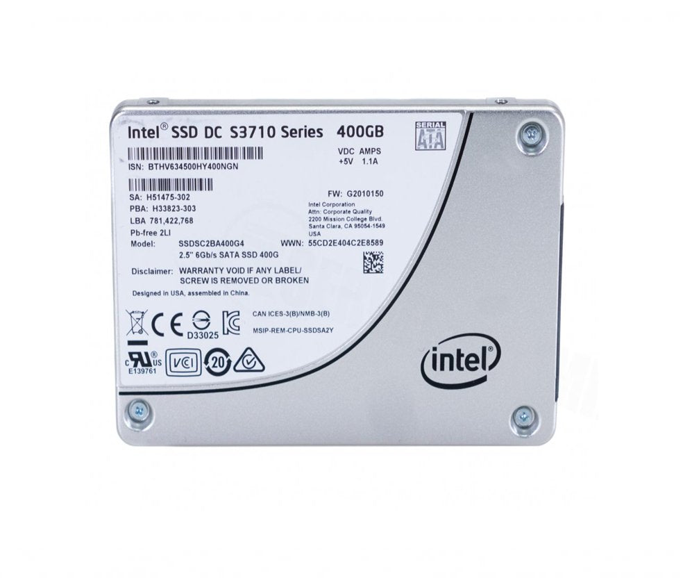 Intel S3710 400GB Solid State Drive (SSD) - SSDSC2BA400G4