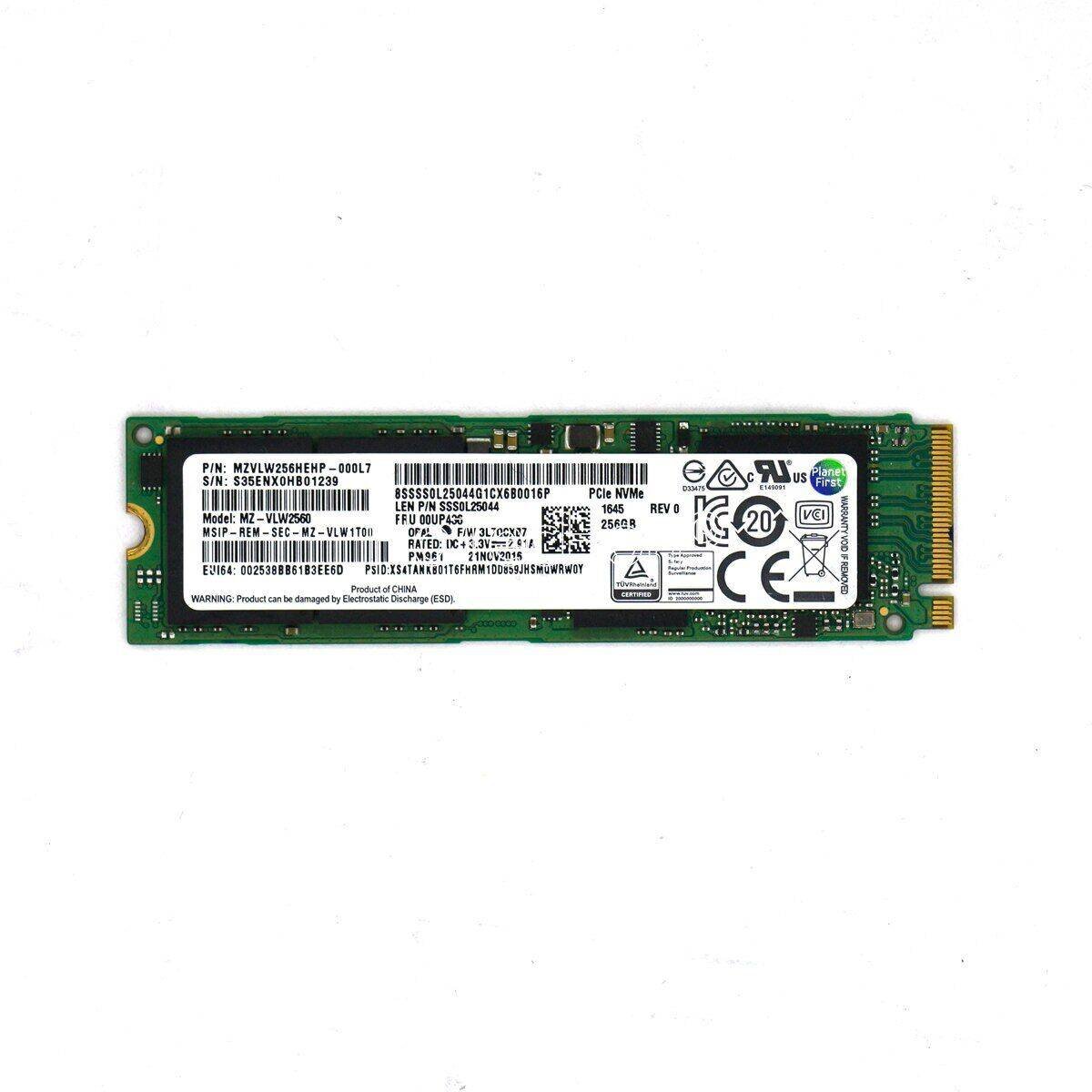 Lenovo 256GB Solid State Drive (SSD) - SSS0L25044