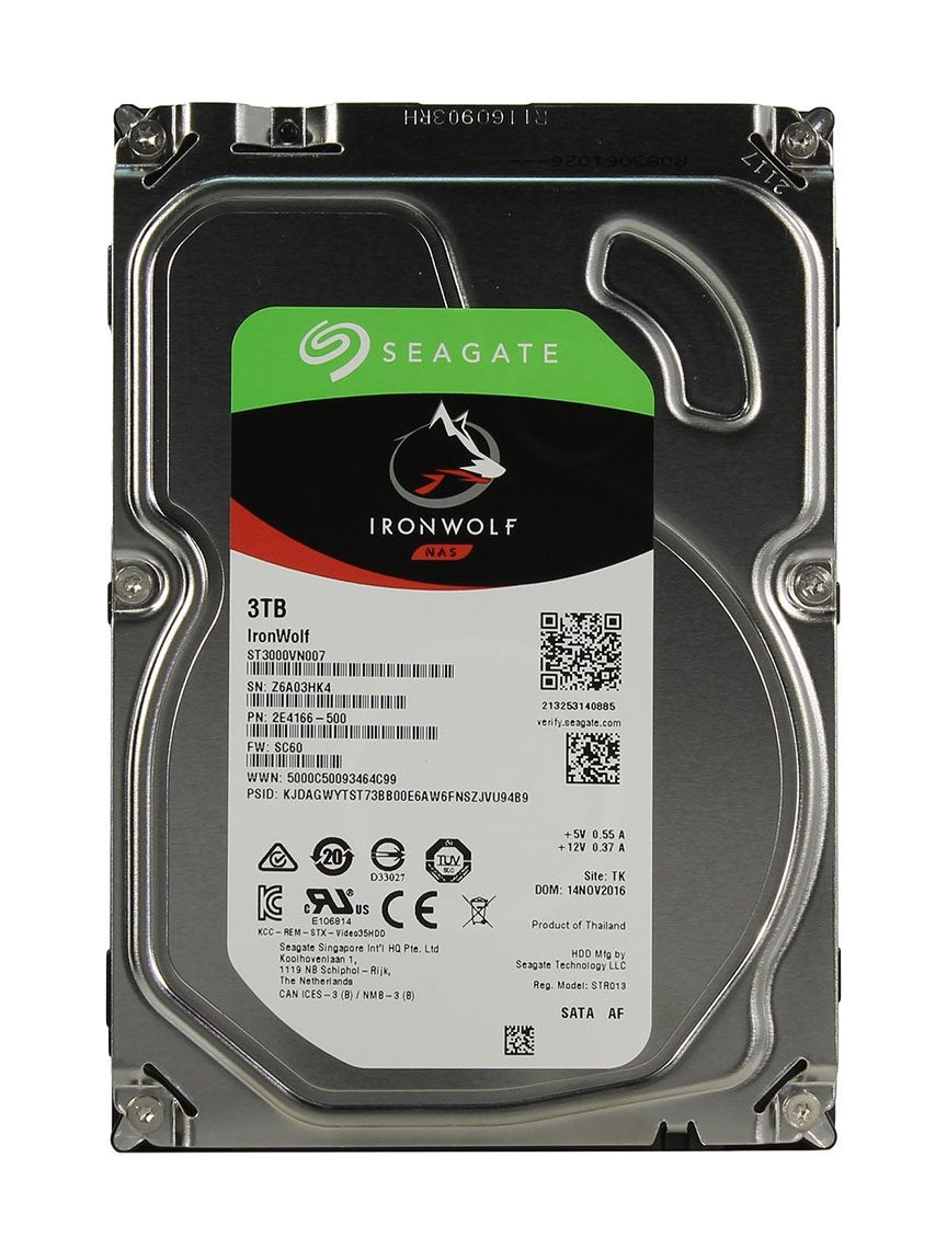 Seagate IronWolf NAS 3TB SATA 6Gb/s 5900RPM 64 - ST3000VN007