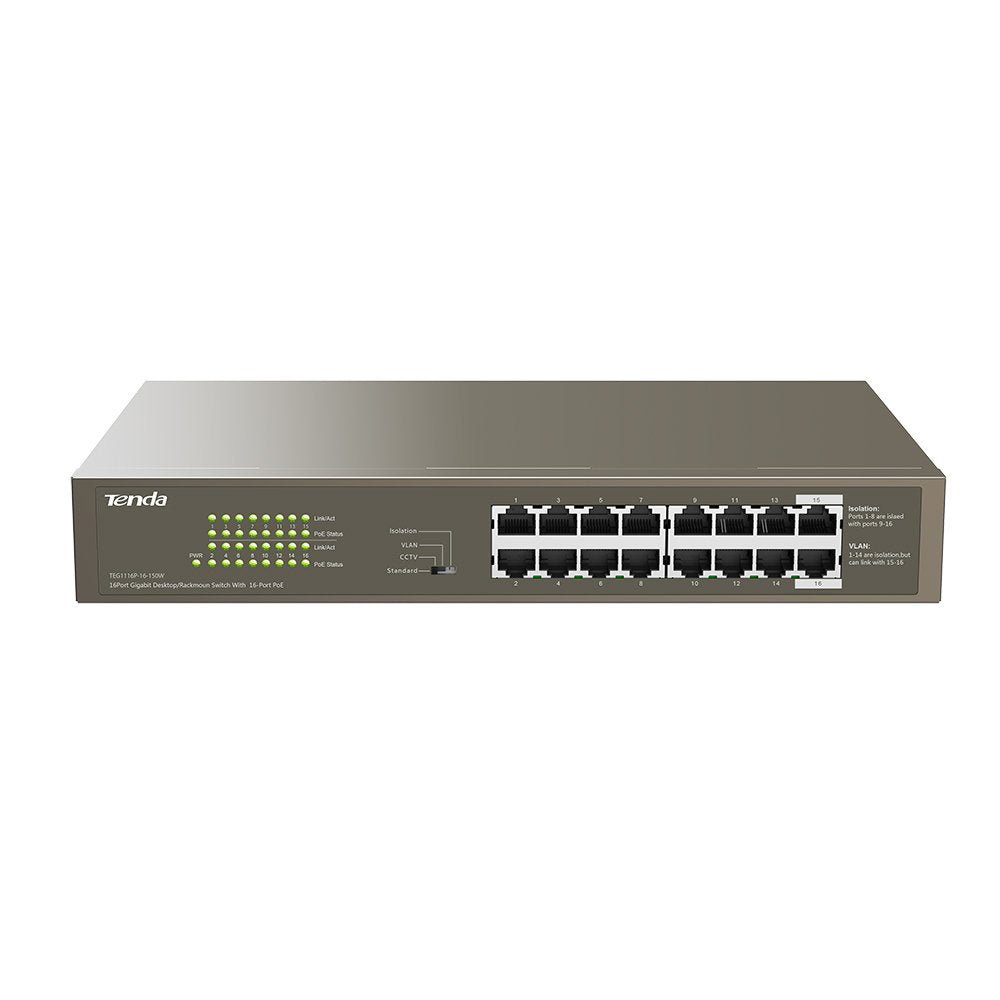 TRENDnet GREENnet Network Switch - TEG-S16DG