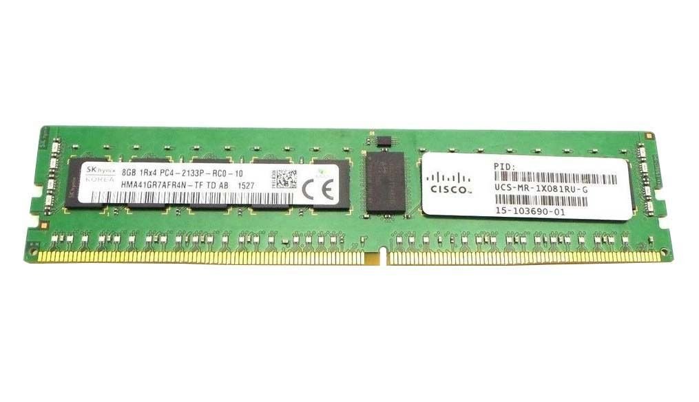 Cisco 8GB Server Memory Module - UCS-MR-1X081RU-G