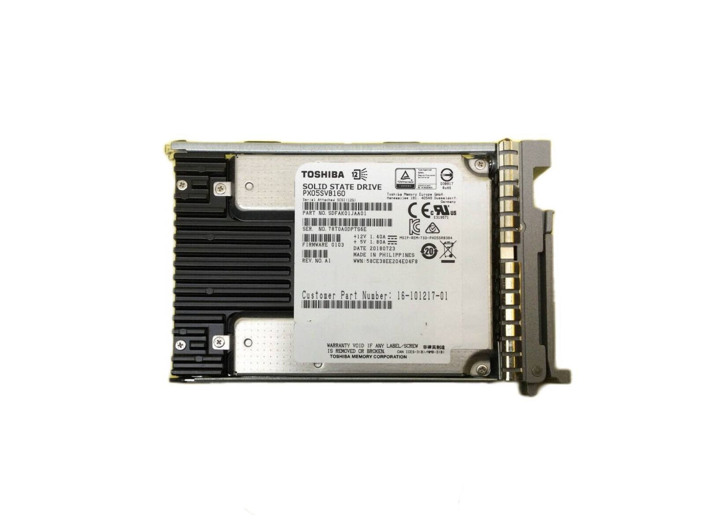 Cisco 1.6TB Solid State Drive (SSD) - UCS-SD16TSASS3-EP=
