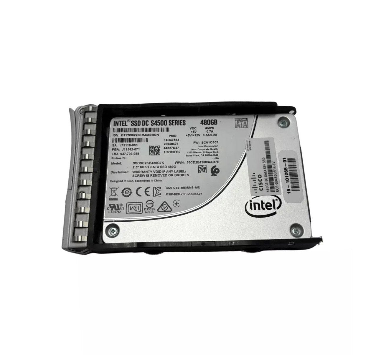Cisco Solid State Drive - UCS-SD480G6I1X-EV