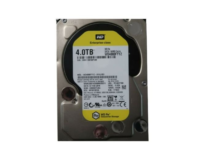 Western Digital 4TB Server Hard Drive - WD4000FYYZ-01UL1B3