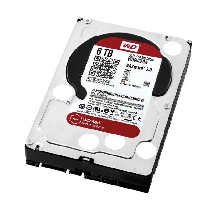Western Digital Red Plus 6TB SATA 6Gb/s 5400RPM 6 - WD60EFRX