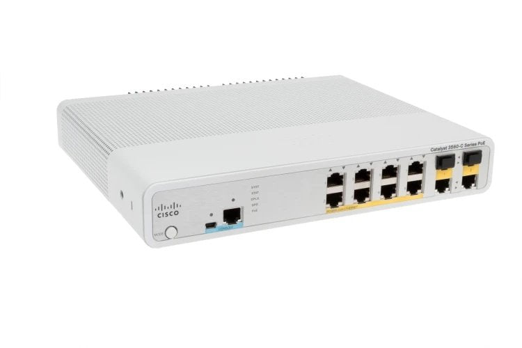 Cisco Catalyst 3560-C Network Switch - WS-C3560C-8PC-S