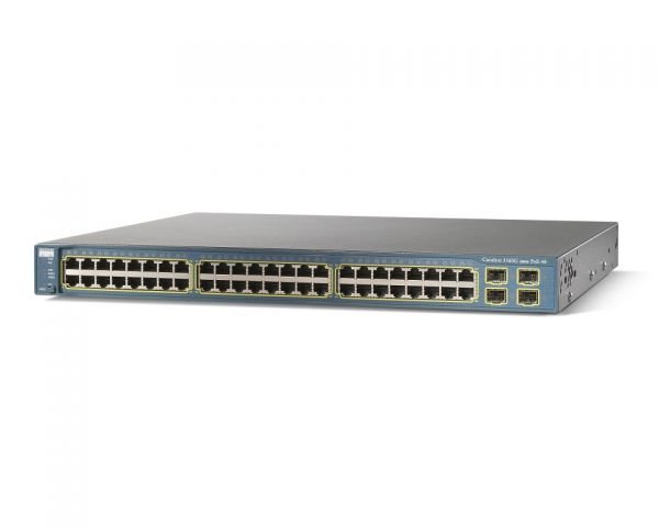 Cisco Catalyst 3560 Network Switch - WS-C3560G-48PS-E