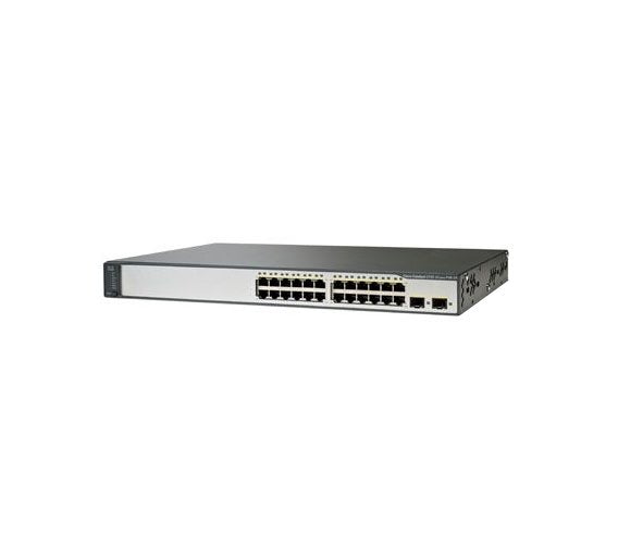 Cisco Catalyst 3750V2 Network Switch - WS-C3750V2-24PS-S