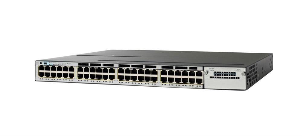 Cisco Catalyst 3850 Network Switch - WS-C3850-48P-E