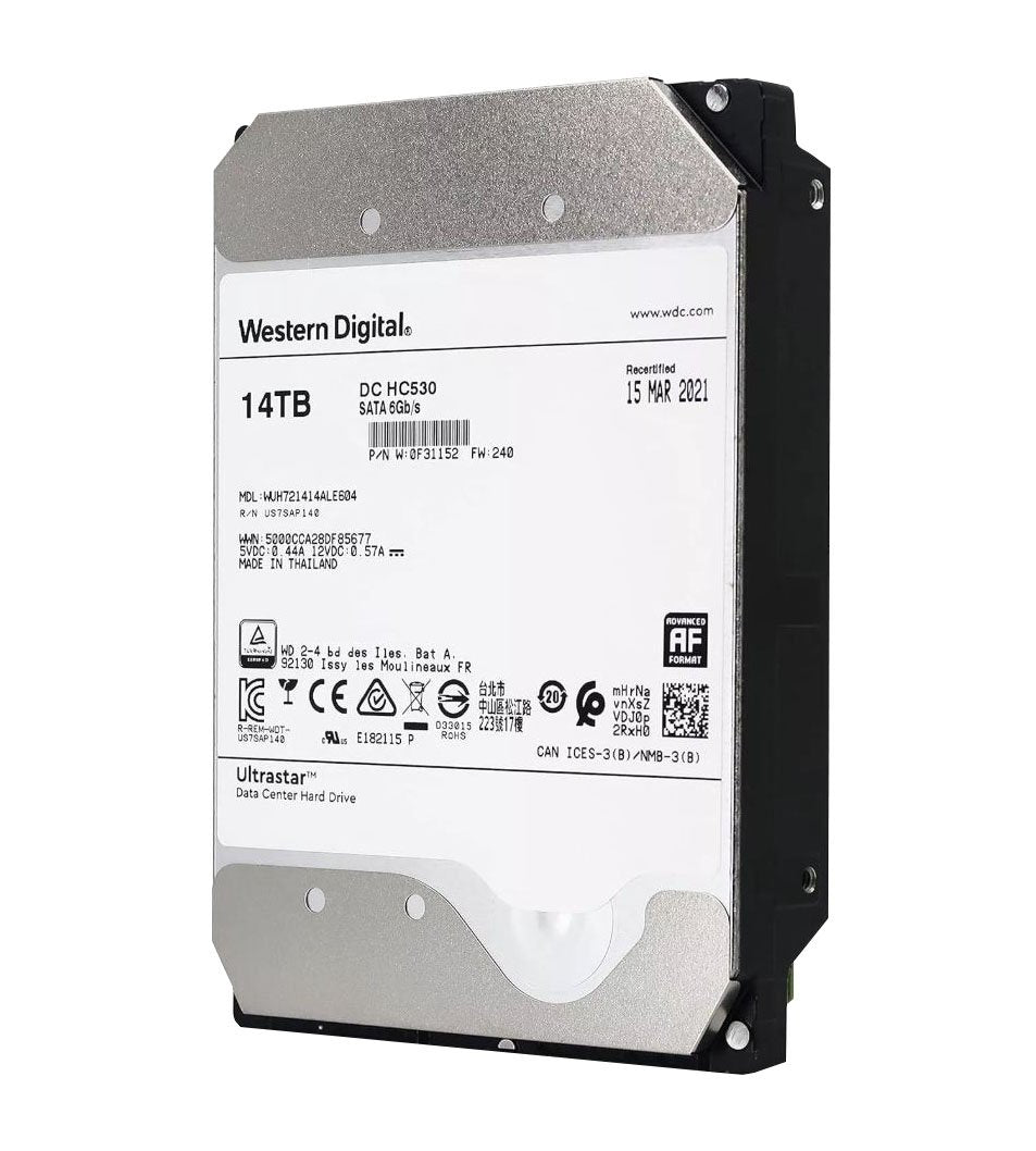 WD HGST Ultrastar DC HC530 14TB SATA 6Gb/s - WUH721414ALE604