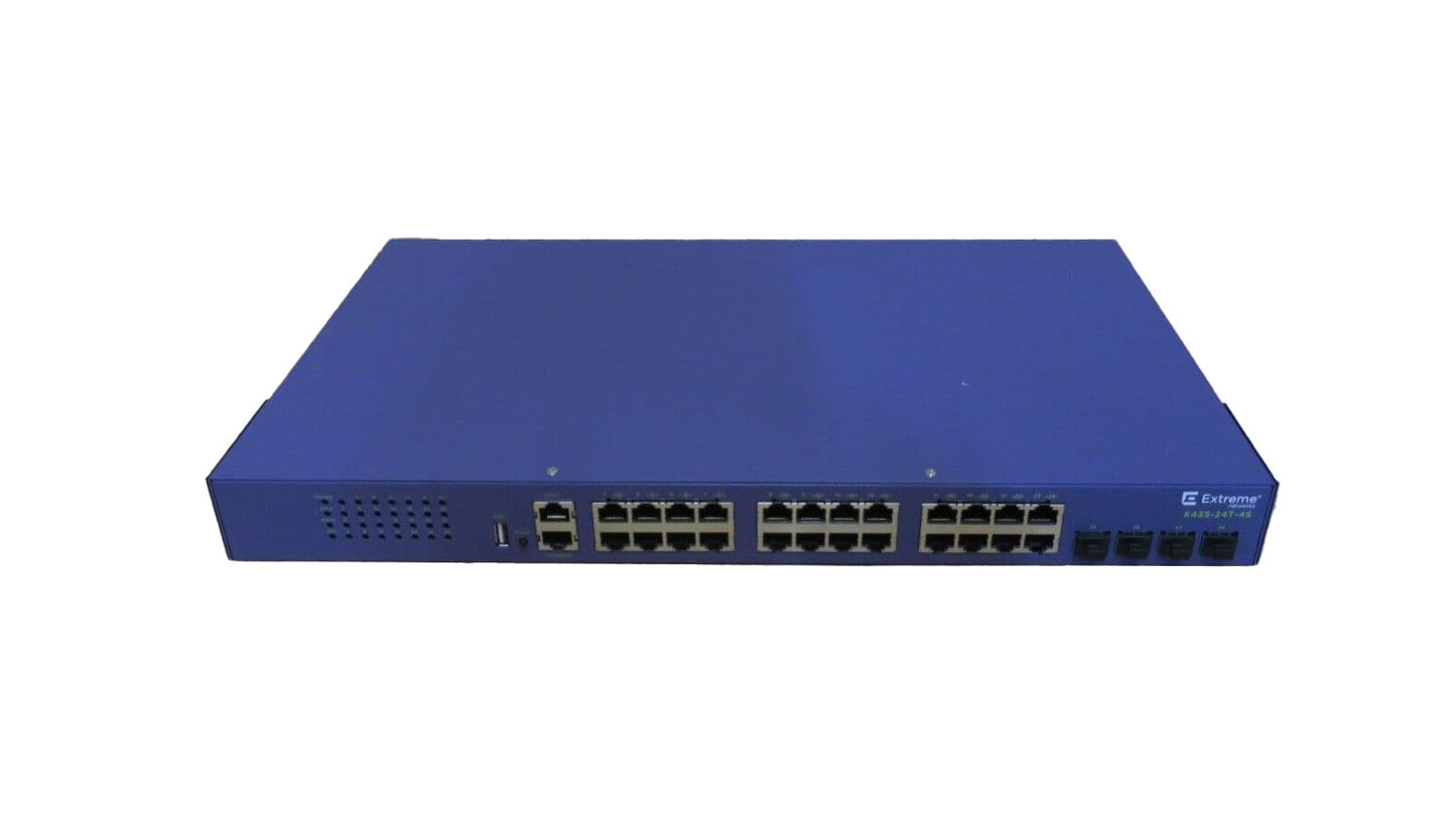 Extreme Networks ExtremeSwitching X435 Network Switch - X435-24T-4S