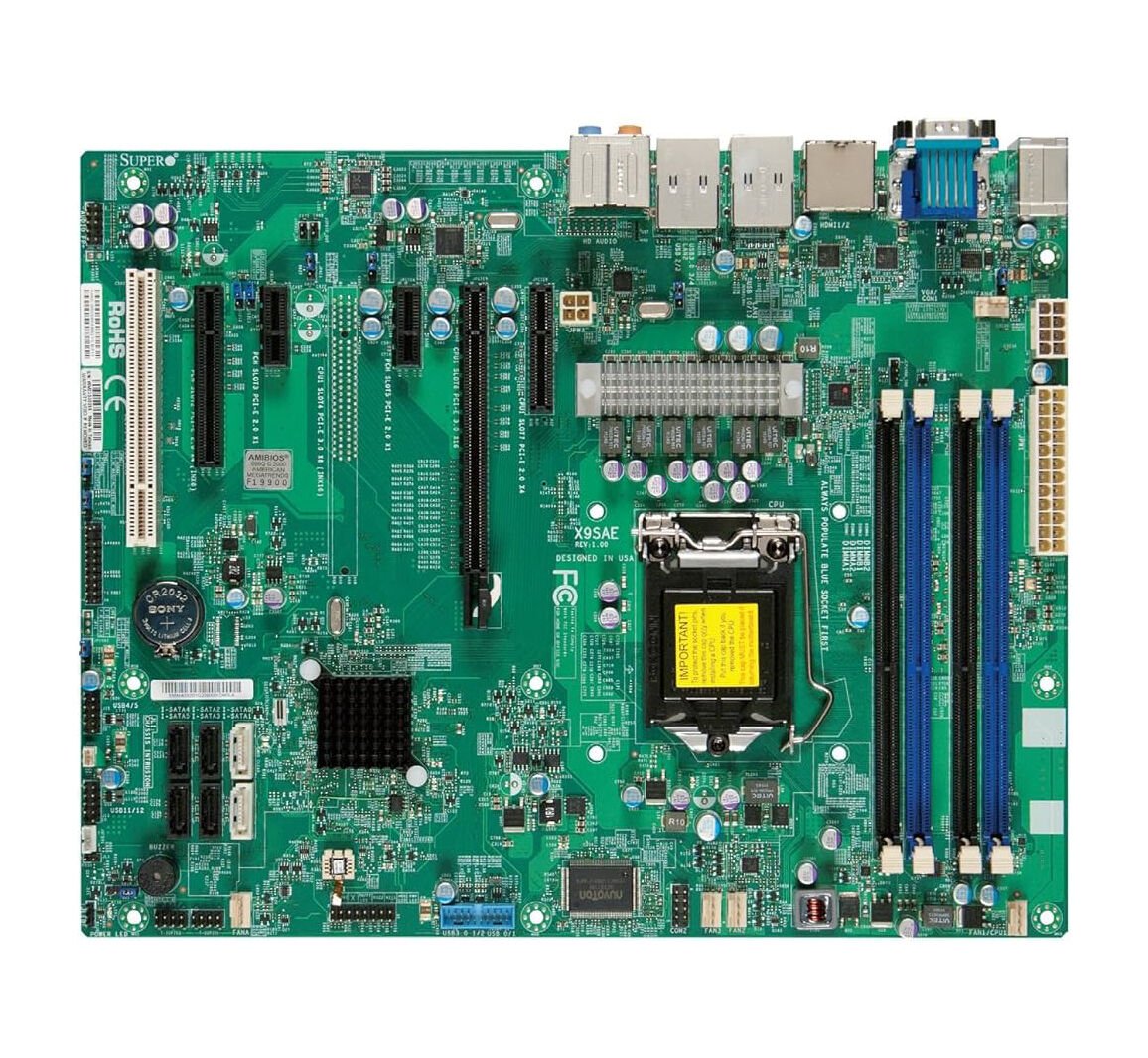 Supermicro Server Motherboard - X9SAE