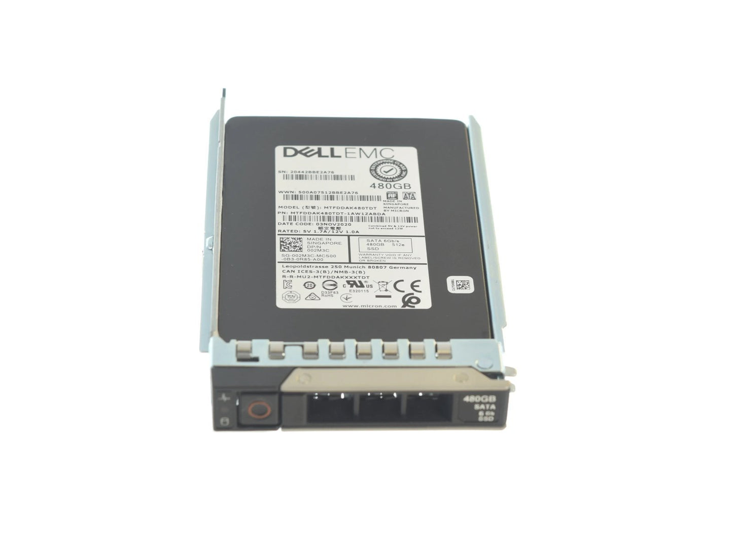 Dell 480GB Solid State Drive (SSD) - 002M3C
