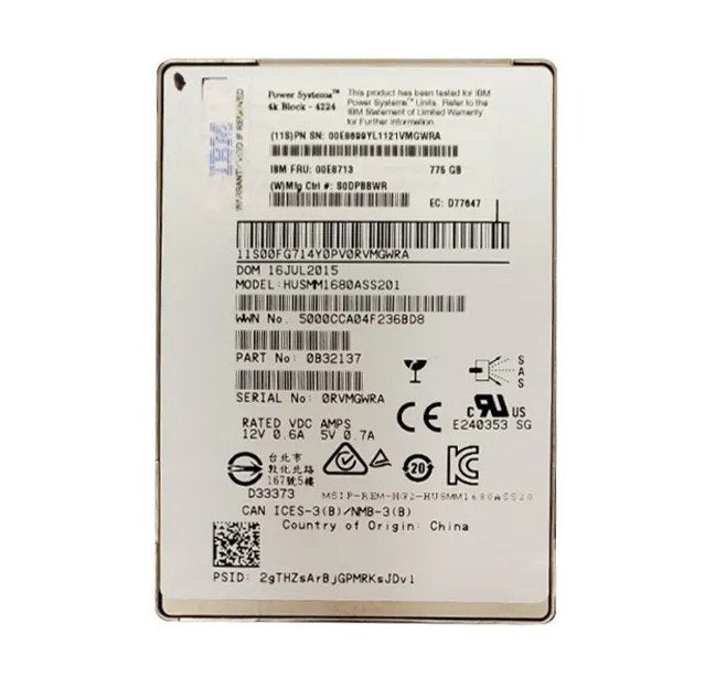 IBM Solid State Drive - 00E8713