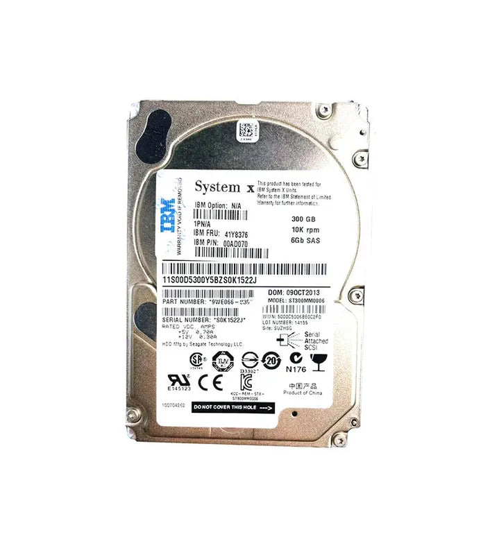 IBM Server Hard Drive - 00AD070