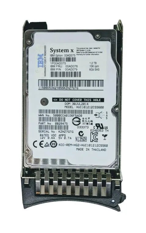IBM Desktop Hard Drive - 00AD075