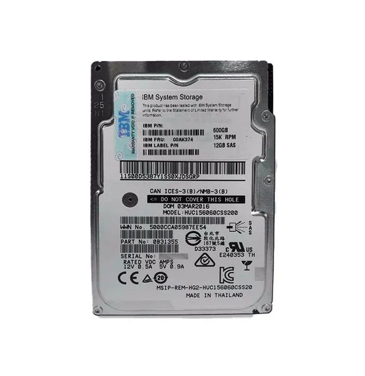 IBM Server Hard Drive - 00AK374