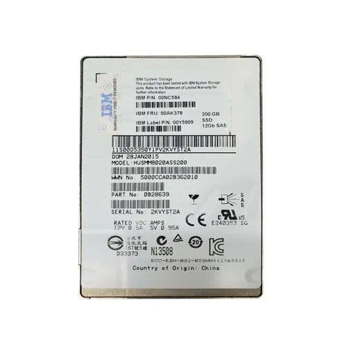 IBM Solid State Drive - 00AK378