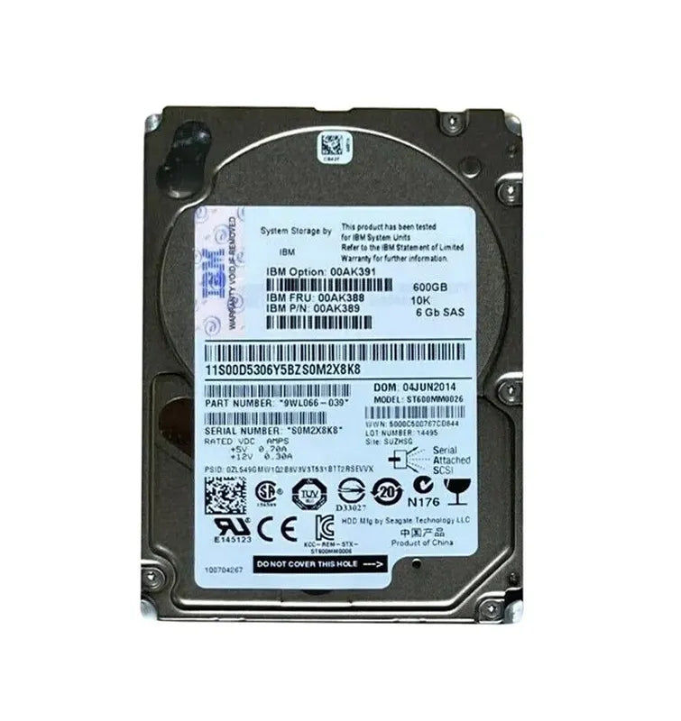 IBM Server Hard Drive - 00AK389