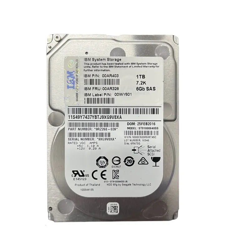 IBM Server Hard Drive - 00AR328