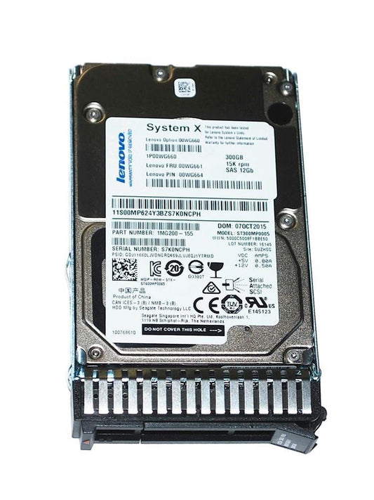 Lenovo 300GB Server Hard Drive - 00WG661