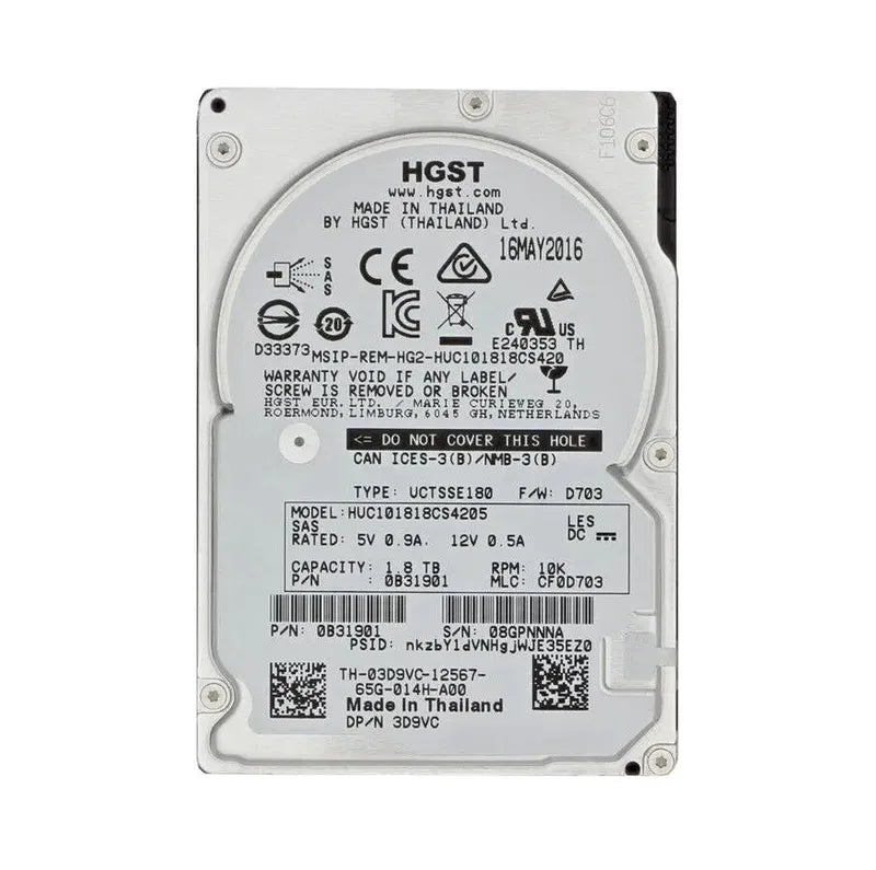 Dell Server Hard Drive - 03D9VC