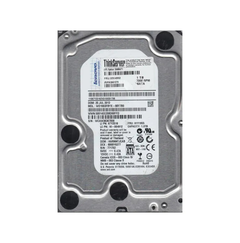 Lenovo Desktop Hard Drive - 03X4362