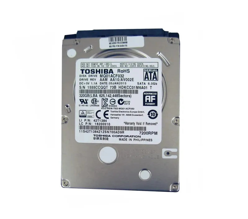 Lenovo Laptop Hard Drive - 04X4170