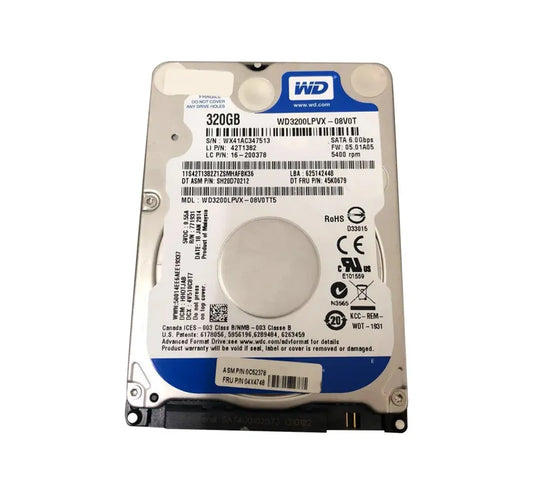 Lenovo Laptop Hard Drive - 04X4748