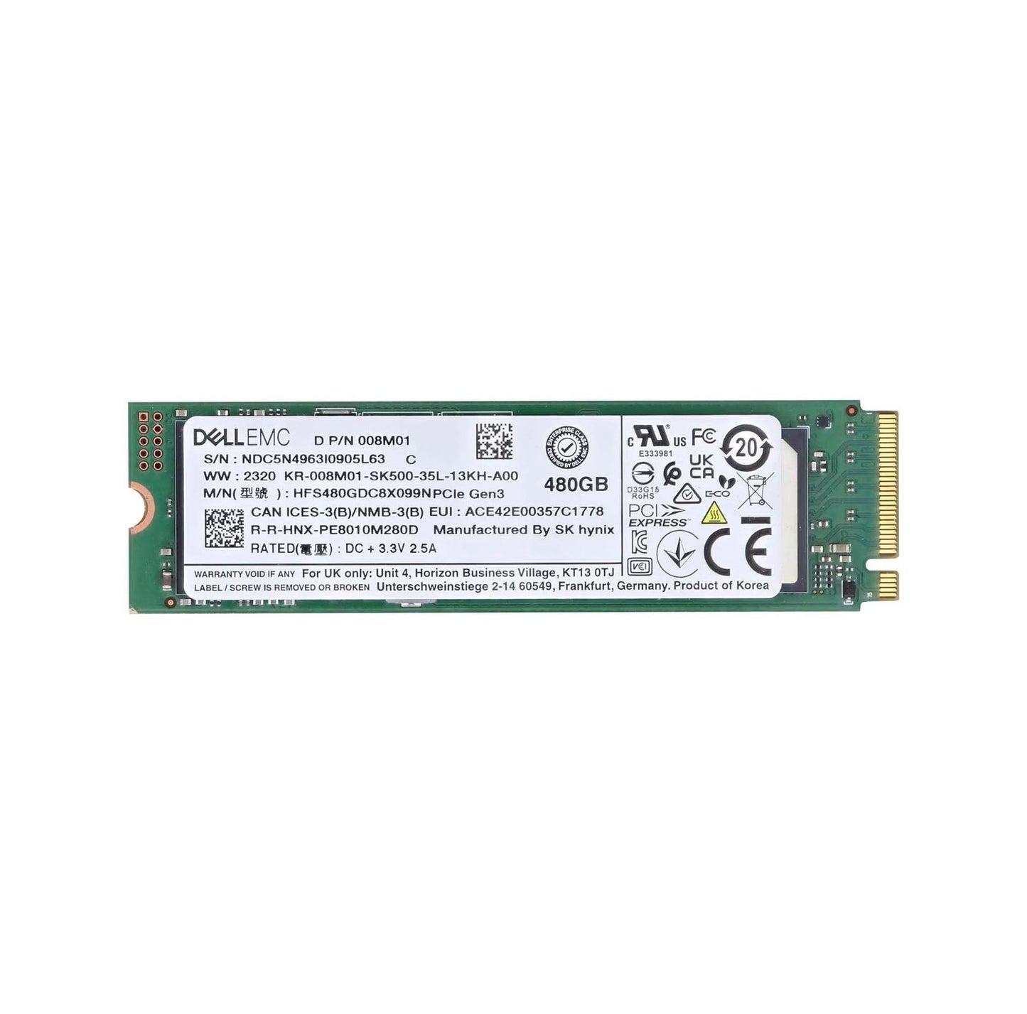 Dell Solid State Drive - 08M01