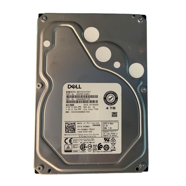 Dell 4TB Server Hard Drive - 095M6K