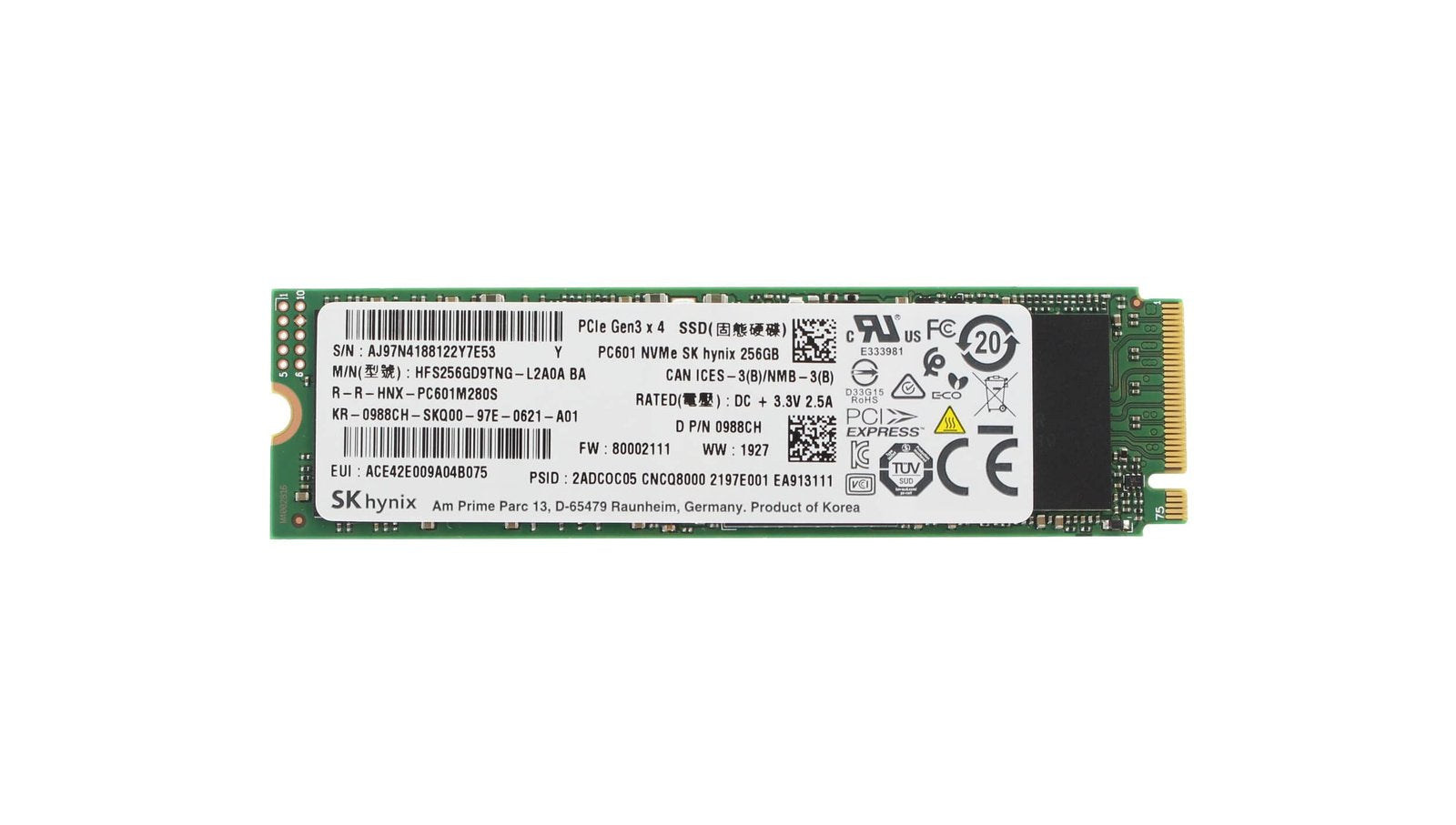 Dell Solid State Drive - 0988CH