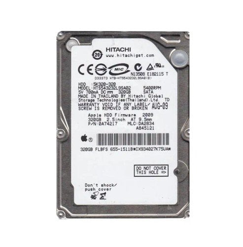 Hitachi Laptop Hard Drive - 0A74217